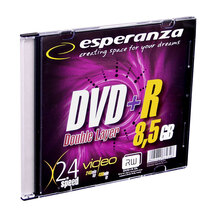 Носії інформації ESPERANZA DVD+R 8.5 Gb DL 2.4 x-Slim