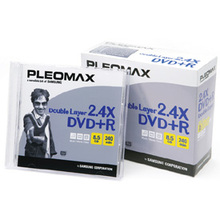 Носители инфомации PLEOMAX Samsung DVD+R 8.5Gb DL 2.4x Jewel