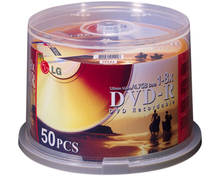 Носители инфомации LG Disk DVD-R 4.7Gb 8x Cake 50 pcs