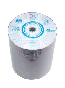 Носители инфомации EXTREME DVD+R 4.7Gb 8x Spin 100 pcs