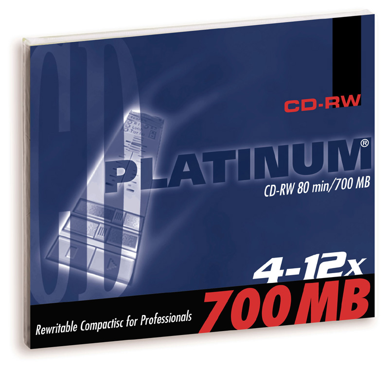 Носители инфомации TITANUM CD-RW 700MB 12x Cake 100 pcs