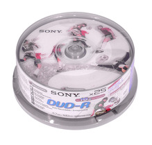 Носії інформації SONY DVD-R 4.7 Gb 120min 16x Cake 25 pcs