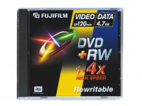 Носители инфомации FUJI DVD+RW 4.7Gb 120min 4x Jawel 5 pcs