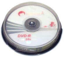 Носії інформації DATEX DVD-R 4,7 Gb 16x Cake 10 pcs