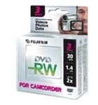 Носители инфомации FUJI DVD-RW 1.4Gb 2x 3 pcs