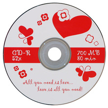 Носії інформації DATEX CD-R 700Mb 52x Bulk 50 pcs "The Valentine 3"