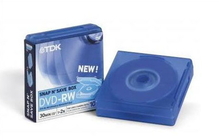 Носії інформації TDK DVD-RW 1,4 Gb 2x 10 pcs Snap&Save "Blue"