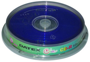 CD диски DATEX CD-R 700Mb