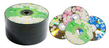 Носители инфомации DATEX CD-R 700Mb 52x Slim 10 pcs "Flower Green"