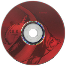 Носители инфомации DATEX CD-R 700Mb 52x Bulk 100 pcs LightScribe Red