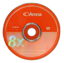 Носії інформації ARENA DVD+R 4,7 Gb 8x Bulk 100 pcs