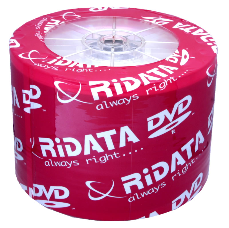 Носії інформації RIDATA DVD-R 4,7 Gb 8x Bulk 50 pcs