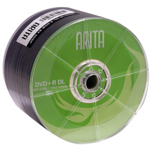 Носії інформації ARITA DVD+R 8,5 Gb 8x Bulk 50 pcs DualLayer