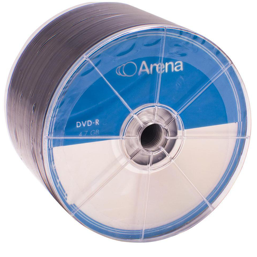 Носії інформації ARENA DVD-R 4,7 Gb 16x Bulk 50 pcs