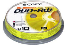 Диск DVD без записи SONY DVD+RW 4,7GB/1-4x CakeBox 25