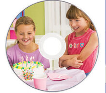 Носії інформації VERBATIM DVD-RW 1,4 Gb 2X Cake 10 pcs Printable 43640