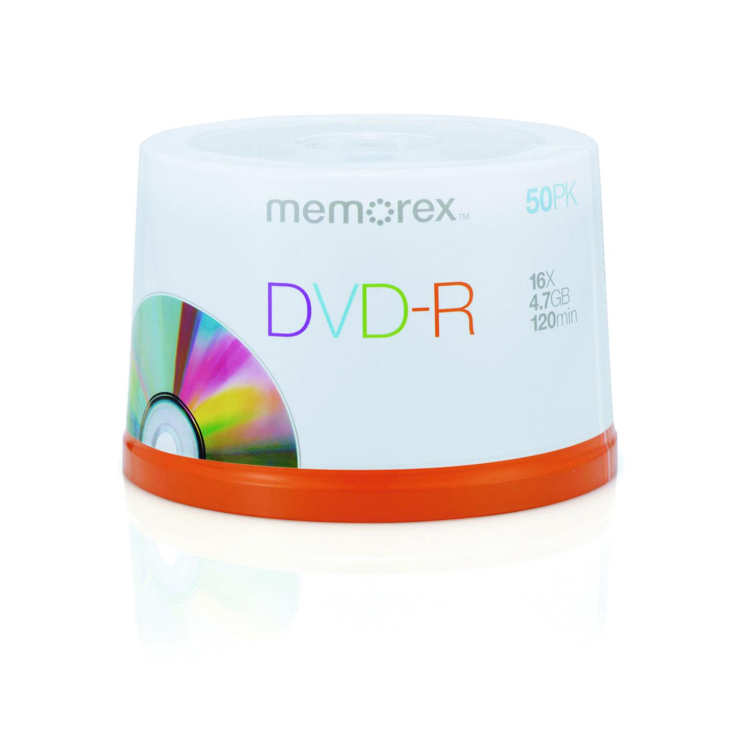 MEMOREX DVD-R 4,7 Gb 16x Cake 50 pcs