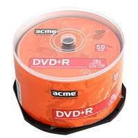 Носії інформації ACME DVD+R 120min/4,7 GB 16X Cake Box 50pcs.