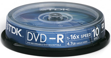 Носители информации TDK DVD-R