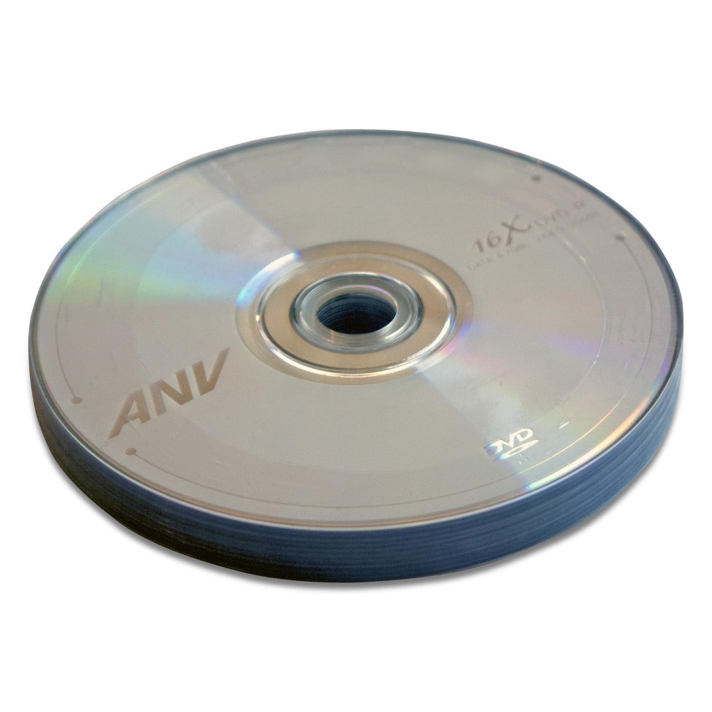 Носители информации ANV DVD-R 4.7Gb 16x Bulk 10 pcs