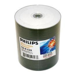 PHILIPS CD-R 700MB 80min 52x Bulk 50 pcs Printable