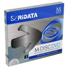 Носії інформації RIDATA M-DISC DVD-R 4.7 Gb 4x Slim 3 pcs