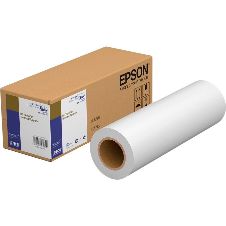 Бумага для плоттеров Epson DS Transfer General Purpose 210 мм x 30.5 м (C13S400082)