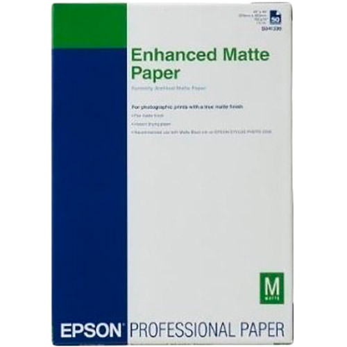 Папір для друку EPSON A4 Enhanced Matte paper 250 л (C13S041718)