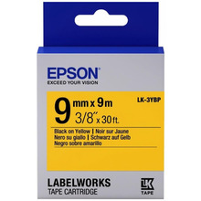 Лента EPSON LK-3YBP Yellow 9мм/9м (C53S653002)