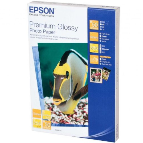 Бумага для печати EPSON 10 x 15 Premium Gl.Paper 50 шт. (C13S041729)