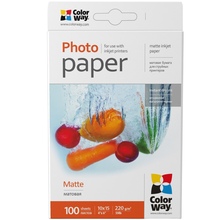 Фотопапір COLORWAY Папір ColorWay 10x15 220 г 100 л (PM2201004R)