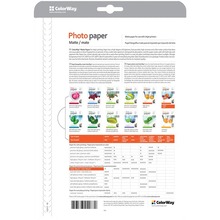 Фотопапір COLORWAY Папір ColorWay 10x15 220 г 100 л (PM2201004R)