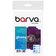 Фотобумага BARVA Everyday 180 г Glossy 10x15 60 л (IP-CE180-287)