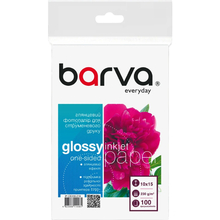 Фотобумага BARVA Everyday 10x15 см 230 г/м2 100 л (IP-CE230-218) 100 л, глянець