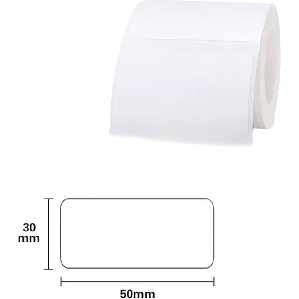 Етикетка NIIMBOT T50х30мм 230шт White (A2A88358101) Тип етикетка