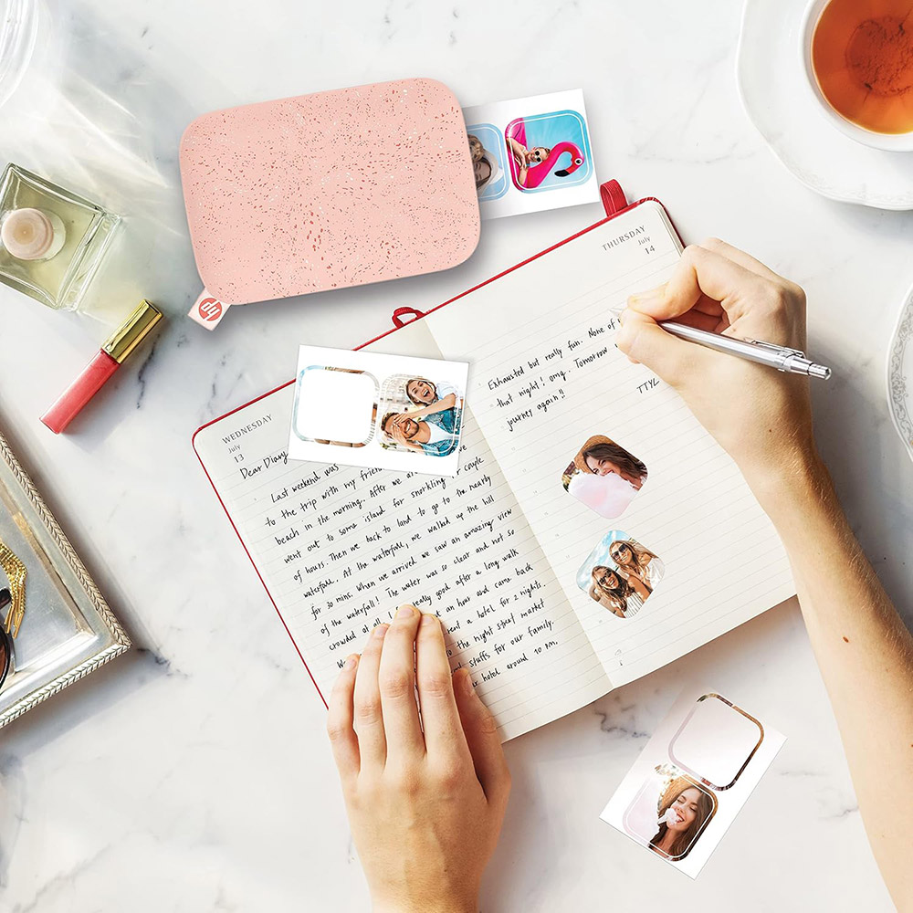 Фотобумага HP CutOut Sticker Zink 2"x3" 30 шт (HPIZ2X330C) Покрытие глянцевое