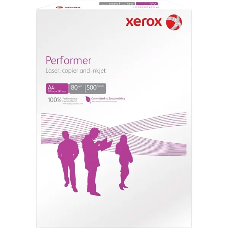 Папір для друку XEROX A4 Performer 80г/м2 500 шт (Class C)