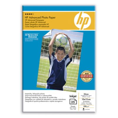 Для печати HP АКЦИЯ Advanced Glossy Ph.Paper100mmx150mm, 25л