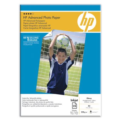 Для печати HP АКЦИЯ Advanced Glossy Paper A4, 25л 250g Q5456A