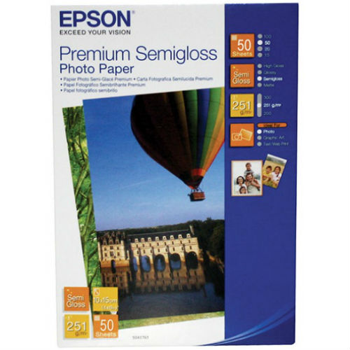 Фотопапір EPSON C13S041765 Premium Semiglossy