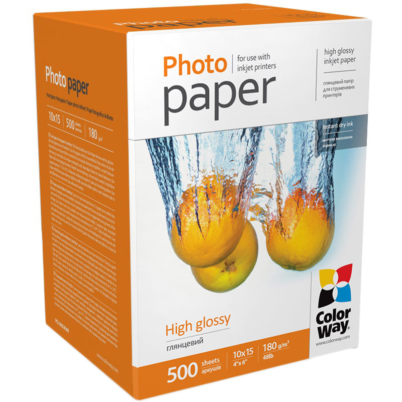 фотопапір CW 180г/м, 10х15 (PG1805004R)