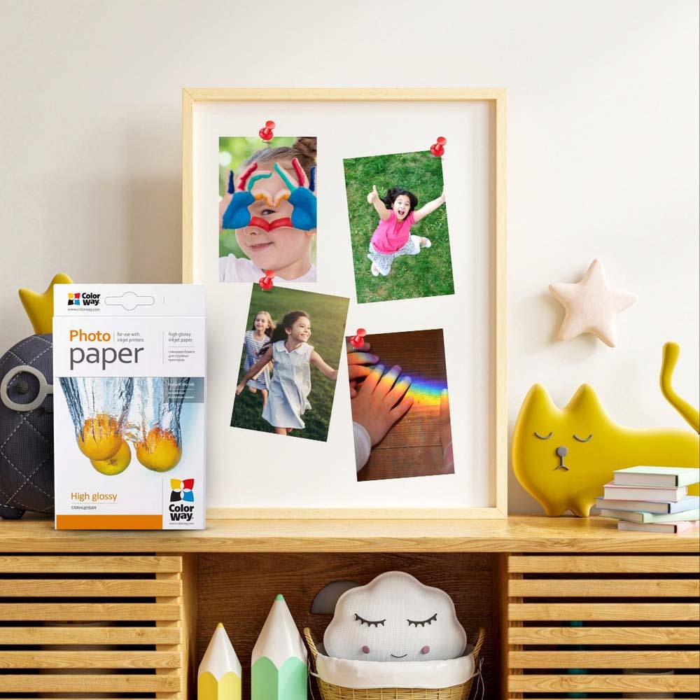 фотопапір CW 180г/м, 10х15 (PG1805004R) Щільність бумаги 180