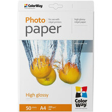Фотопапір ColorWay PG200-50 А4 (PG200050A4)