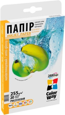 Папір ColorWay PNG255-20 10x15 (PNG2550204R)