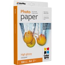 Фотобумага ColorWay A4 200г/м2 100шт (PG200100A4)