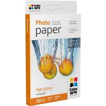 Фотопапір COLORWAY Глянцевий 50л (PG1800504R)