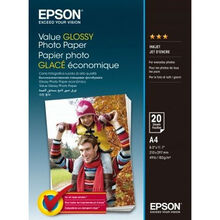 Фотобумага EPSON A4 Value Glossy Photo Paper 20 л (C13S400035)
