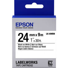 Стрічка EPSON LC6WBN9 24 мм (C53S656006)