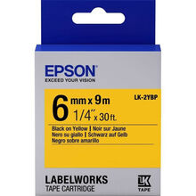 Стрічка EPSON LK2YBP 6 мм (C53S652002)