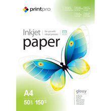 Бумага для печати PRINT PRO глянцевая 150 г/м A4 (PGE150050A4)